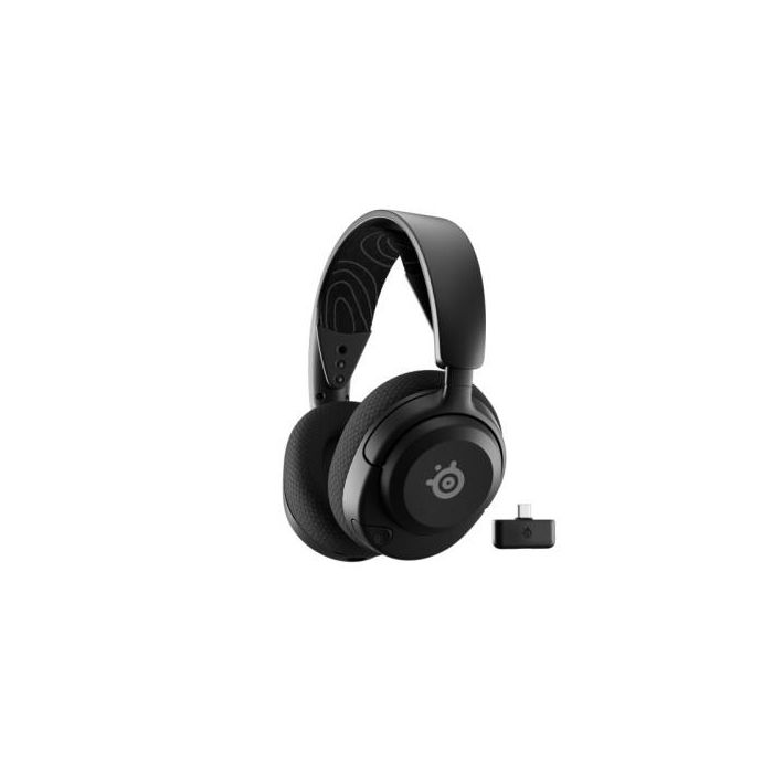 SteelSeries Arctis Nova 5 Auriculares Gaming Inalámbricos y Cable, Bluetooth, Micrófono ClearCast 2.X, USB Tipo C, Negro - 61670 0 SteelSeries Arctis Nova 5 Auriculares Gaming Inalámbricos y Cable, Bluetooth, Micrófono ClearCast 2.X, USB Tipo C, Negro - 61670 0