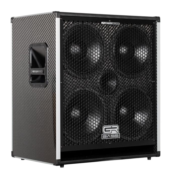 GR BASS Pantalla Bajo AT 410 + 4 Ohm Ligera Potente 1200W Fibra Carbono