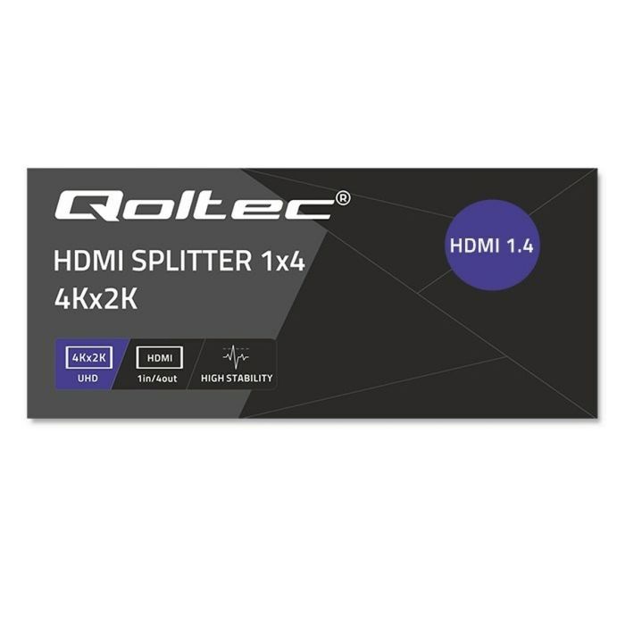 Switch HDMI Qoltec 51798 Negro 7