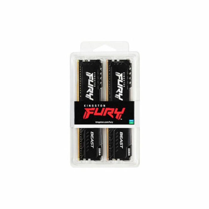 Memoria Kingston Fury Beast Black Ddr4 32Gb (Kit 2) 3200Mhz Cl16 1Gx8 - KF432C16BB1K2/32 1 Memoria Kingston Fury Beast Black Ddr4 32Gb (Kit 2) 3200Mhz Cl16 1Gx8 - KF432C16BB1K2/32 1