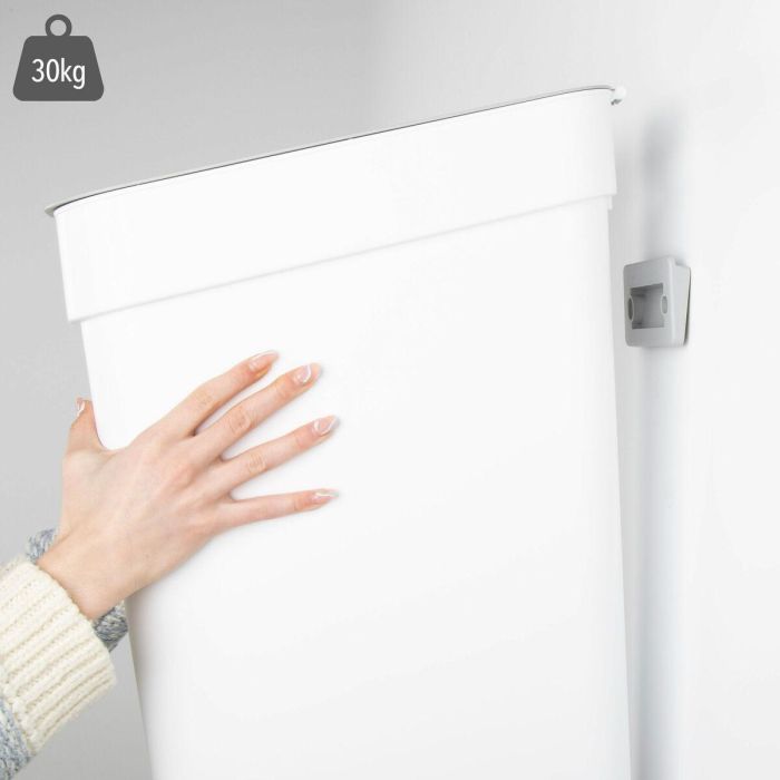 Cubo de basura Curver Blanco Plástico 30 L (6 Unidades) 4 Cubo de basura Curver Blanco Plástico 30 L (6 Unidades) 4
