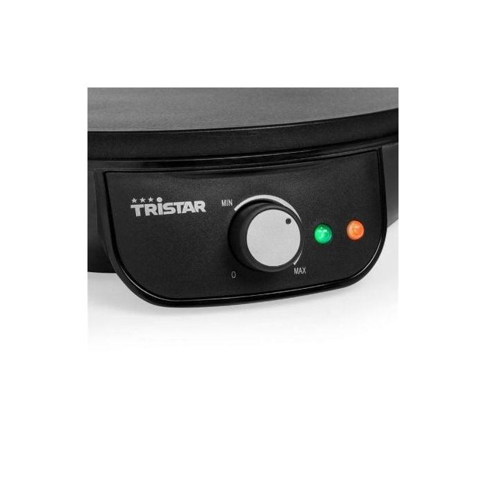 Tristar BP-2637 Crepera para Panqueques y Creps 1000W Ø30cm con Revestimiento Antiadherente y Termostato Regulable 2 Tristar BP-2637 Crepera para Panqueques y Creps 1000W Ø30cm con Revestimiento Antiadherente y Termostato Regulable 2