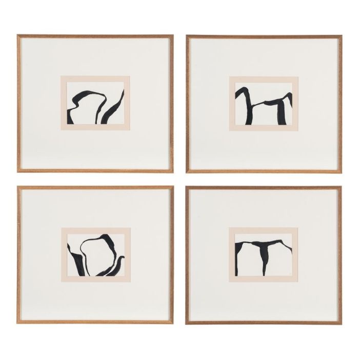 Cuadro Pintura Abstracto 4/M 44 X 50 cm