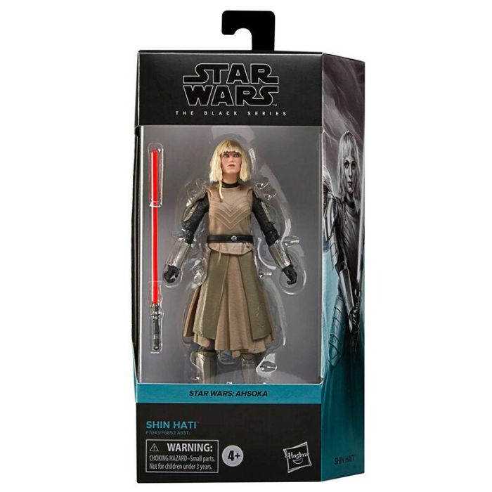 HASBRO Figura Star Wars The Black Series Shin Hati Ahsoka 15cm Articulada con Accesorios
