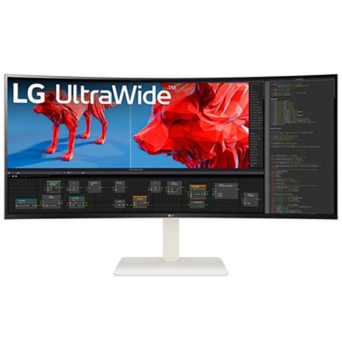 LG 38" 38BR85QC-W Ultrawide Curved Monitor IPS 21:9 HDMI DP USB 1ms Blanco 0 LG 38" 38BR85QC-W Ultrawide Curved Monitor IPS 21:9 HDMI DP USB 1ms Blanco 0