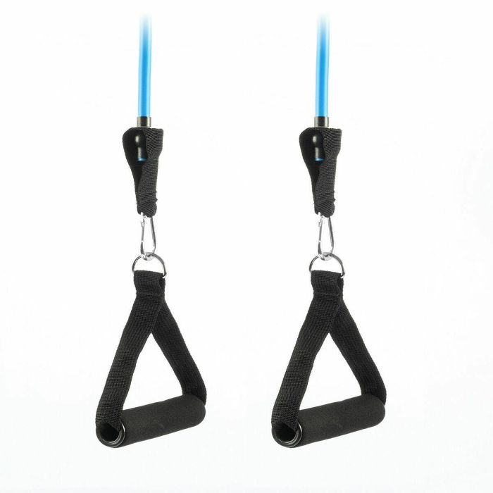 Pack Tabla de Flexiones Push-Up y Set de Bandas de Resistencia con Accesorios y Guía de Ejercicios InnovaGoods 18