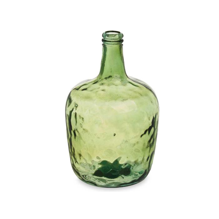 Botella Decorativa Vidrio Lisa 8L Verde Giftdecor 22x37.5x22 cm (2 Unidades) 1 Botella Decorativa Vidrio Lisa 8L Verde Giftdecor 22x37.5x22 cm (2 Unidades) 1