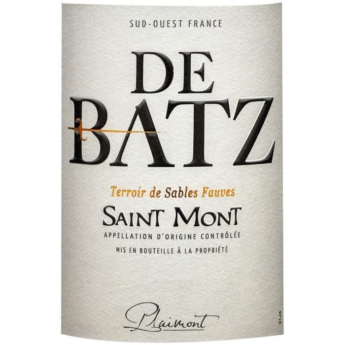 Château Plaimont De Batz 2019 Saint Mont - Vino tinto del Suroeste 1