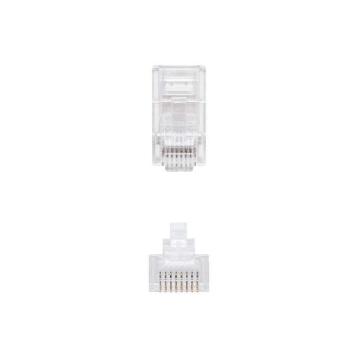 Nano Cable 10.21.0101 Conector RJ45 Cat.5e UTP para Cable de Red, Bolsa 10uds 3
