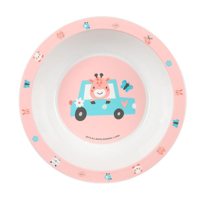 Set de vajilla infantil Safta Jirafa Poliéster 26 x 26 x 9 cm 6 Set de vajilla infantil Safta Jirafa Poliéster 26 x 26 x 9 cm 6
