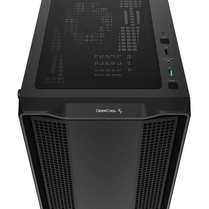 Caja de PC - DEEPCOOL - CC360 A-RGB (Negro) - Mini torre - Formato Micro-ATX - 3x120mm A-RGB 2