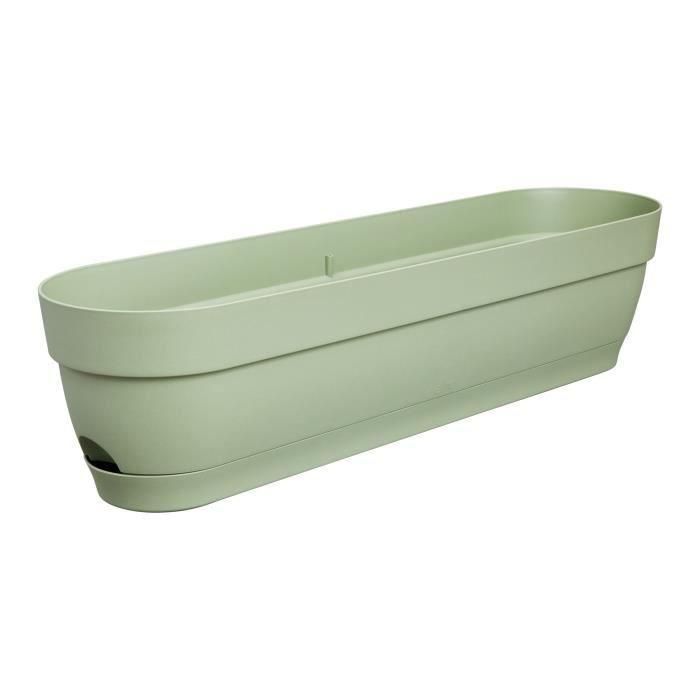 Elho ELH8711904522025 Plantilla rectangular Vibia de Plástico para Tanque Ø70 Verde 2 Elho ELH8711904522025 Plantilla rectangular Vibia de Plástico para Tanque Ø70 Verde 2