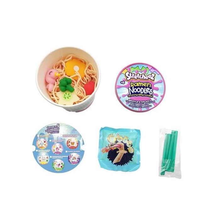 Juego ramen noodles, mezcla el polvo con agua y se transforma en slime de colores - modelos surtidos 5 Juego ramen noodles, mezcla el polvo con agua y se transforma en slime de colores - modelos surtidos 5