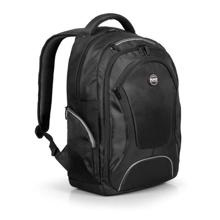 Port Designs Mochila Portátil Courchevel 15,6" y Tablet 10,1" Reforzada con Funda Lluvia Negra Port Designs Mochila Portátil Courchevel 15,6" y Tablet 10,1" Reforzada con Funda Lluvia Negra