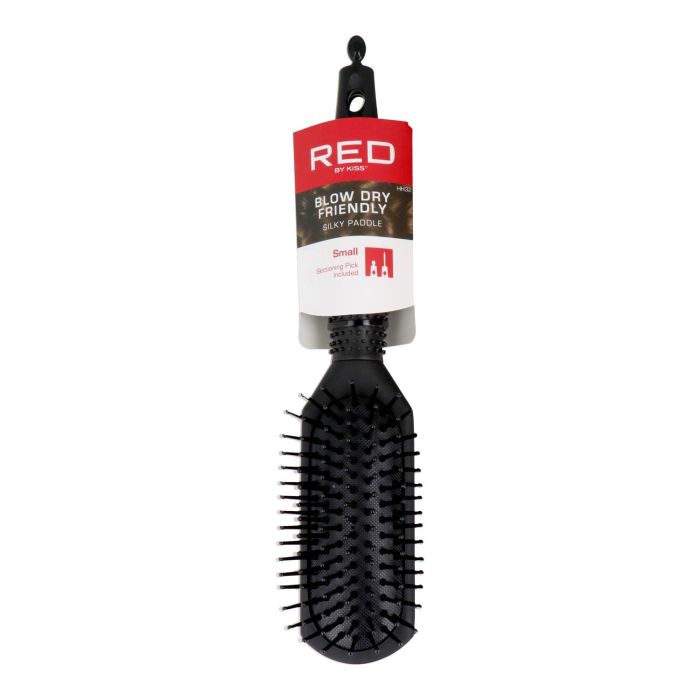 Red Kiss Rubberized Paddle Brush (Small)