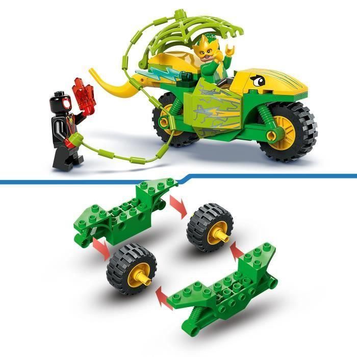 LEGO Spidey Juego de Construcción Duelo de Vehículos Dinosaurio de Spin y Electro para Niños y Niñas de 4+ años 2