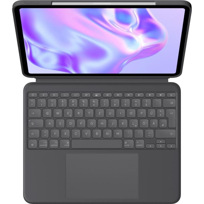Logitech Combo Touch Tastatur Trackpad Apple iPad Pro 13" Gray 1