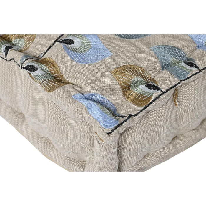 Sillon DKD Home Decor Azul Beige 76 x 20 x 150 cm Set de 4 3 Sillon DKD Home Decor Azul Beige 76 x 20 x 150 cm Set de 4 3