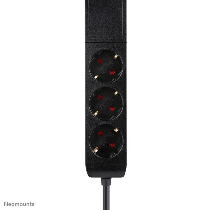 Neomounts DS22-840BL6 Regleta de Escritorio VOLT con Abrazadera, USB-C y USB-A Carga Rápida, 20W PD, 1.4m, Negra 5