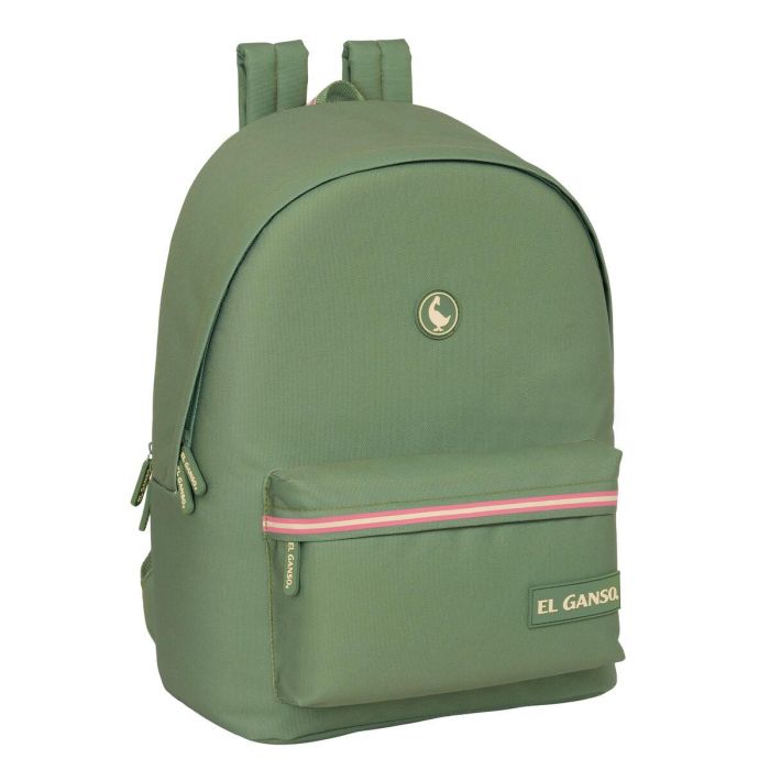 Mochila para Portátil El Ganso +usb el ganso basics Verde 31 x 44 x 18 cm 0 Mochila para Portátil El Ganso +usb el ganso basics Verde 31 x 44 x 18 cm 0