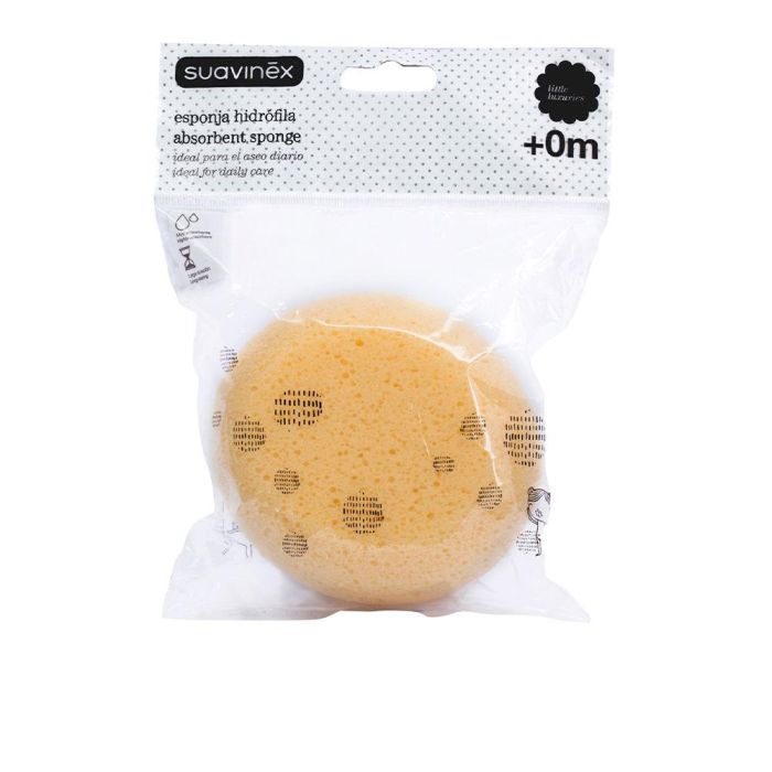 Suavinex Esponja Hidrófila para el cuidado del bebé, extremadamente suave y absorbente 1 Suavinex Esponja Hidrófila para el cuidado del bebé, extremadamente suave y absorbente 1