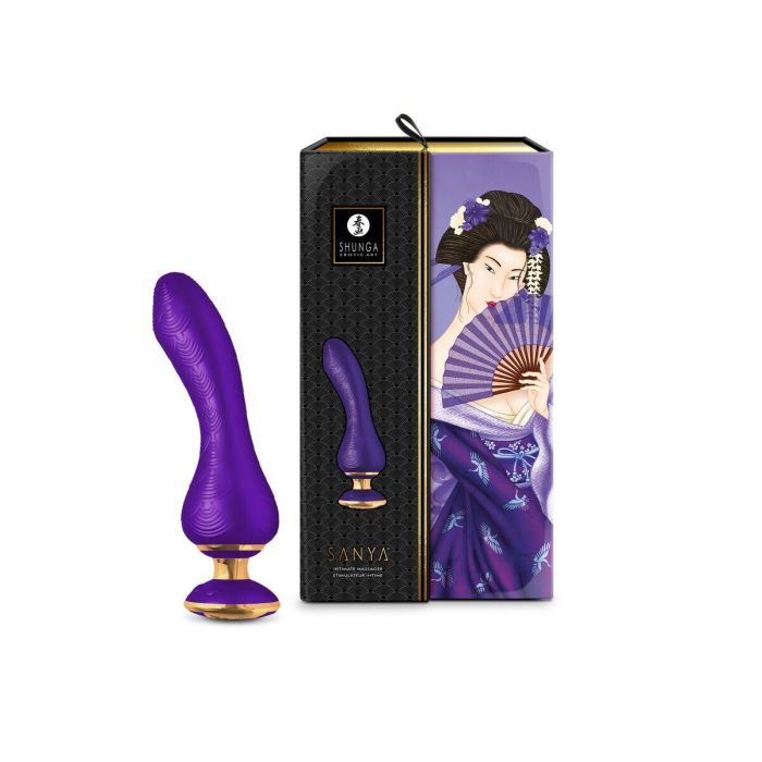 Vibrador Punto G Shunga Sanya Morado 3 Vibrador Punto G Shunga Sanya Morado 3