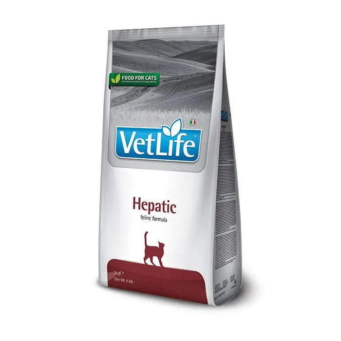 Farmina Vet Life Cat Hepatic - Alimento dietético para gatos con insuficiencia hepática crónica, 2 kg Farmina Vet Life Cat Hepatic - Alimento dietético para gatos con insuficiencia hepática crónica, 2 kg
