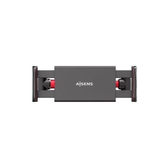 Aisens Soporte de Coche Ajustable para Reposacabezas, Compatible con Teléfonos y Tablets de 5 a 12 Pulgadas, Negro-Rojo 1 Aisens Soporte de Coche Ajustable para Reposacabezas, Compatible con Teléfonos y Tablets de 5 a 12 Pulgadas, Negro-Rojo 1