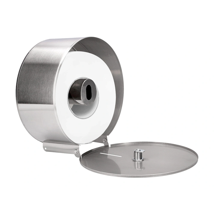 Q-connect Dispensador de Papel Higiénico Jumbo Acero Inoxidable 115x254x265 mm 8