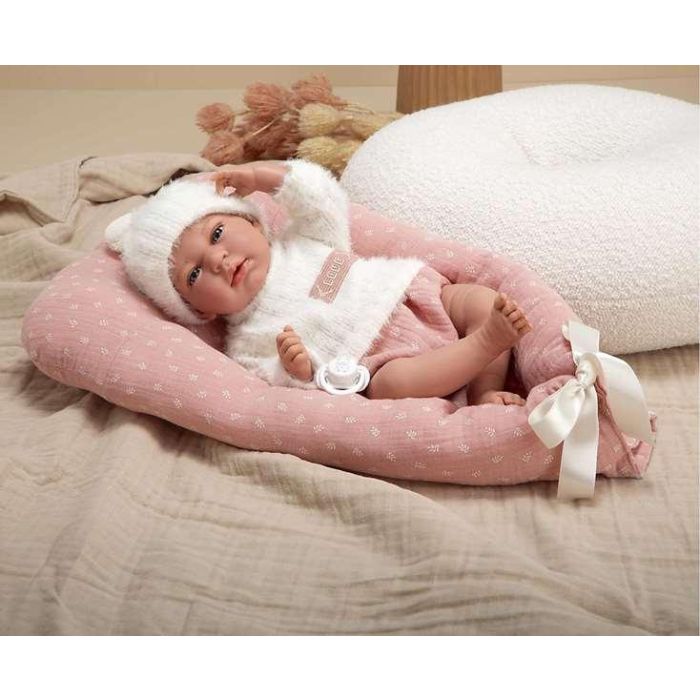 Muñeca elegance andie rosa c/cojin (muñeco de peso) 40 cm 1 Muñeca elegance andie rosa c/cojin (muñeco de peso) 40 cm 1