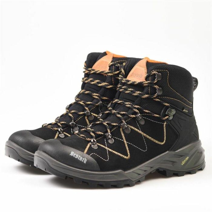 Zapatillas de Hombre para Caminar Bestard Onda Negro 2