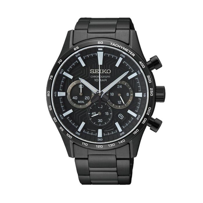 Reloj Hombre Seiko SSB415P1 Negro 1