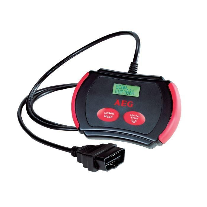 AEG Scanner OBD2 Herramienta de Diagnóstico Automático - Lector y Borrador de Códigos de Falla de Computadora de Bordo