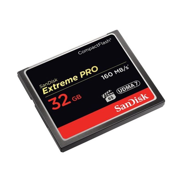 Sandisk Extreme Pro Tarjeta de Memoria CompactFlash 32GB Tipo I 160MB/s Lectura 150MB/s Escritura UDMA 7 VPG-65 Profesional 1 Sandisk Extreme Pro Tarjeta de Memoria CompactFlash 32GB Tipo I 160MB/s Lectura 150MB/s Escritura UDMA 7 VPG-65 Profesional 1