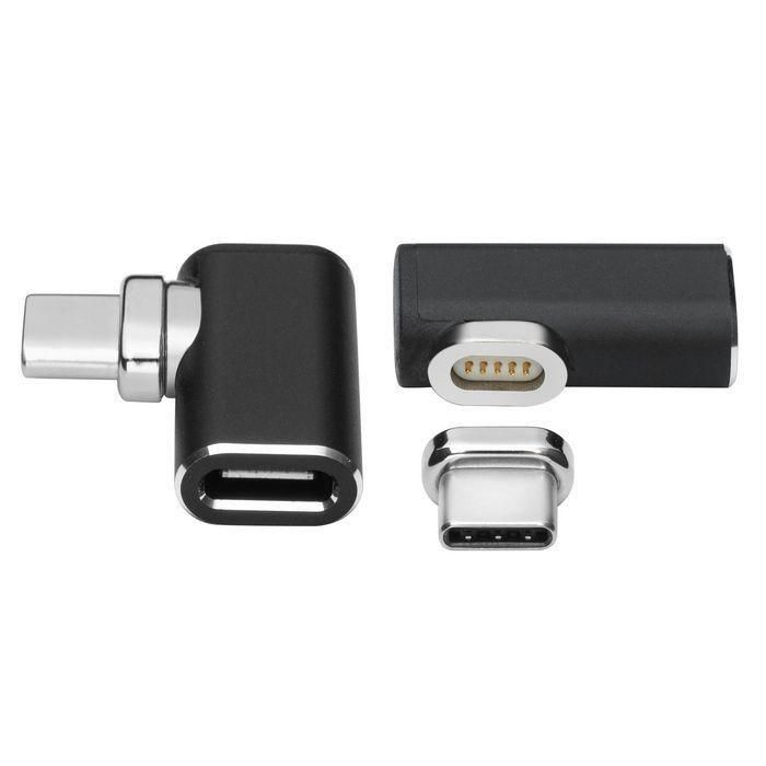 MicroConnect Adaptador USB-C Magnético 90° para Ordenadores y Dispositivos Inteligentes con Puerto USB Tipo C 2