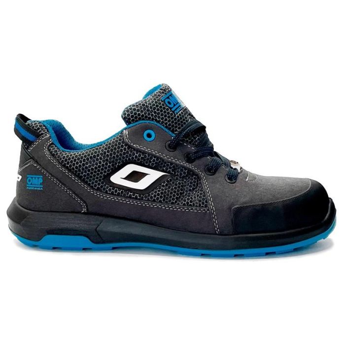 Omp Zapatillas de Trabajo de Seguridad S1P Src Esd Pro Sport Talla 45 Gris Azul OMPS90014517 2