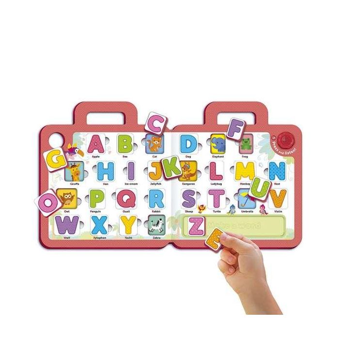 Reig Bolso Aprendizaje Interactivo con 20 Frases, Sonidos y Melodías, Abecedario y Números, Edad Mínima 18 Meses 3