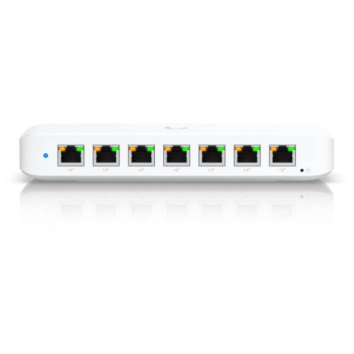 Ubiquiti Ultra Interruptor Gestionado L2 con 8 Puertos Gigabit Ethernet PoE, 16 Gbps, Montaje en Pared, Blanco 1 Ubiquiti Ultra Interruptor Gestionado L2 con 8 Puertos Gigabit Ethernet PoE, 16 Gbps, Montaje en Pared, Blanco 1
