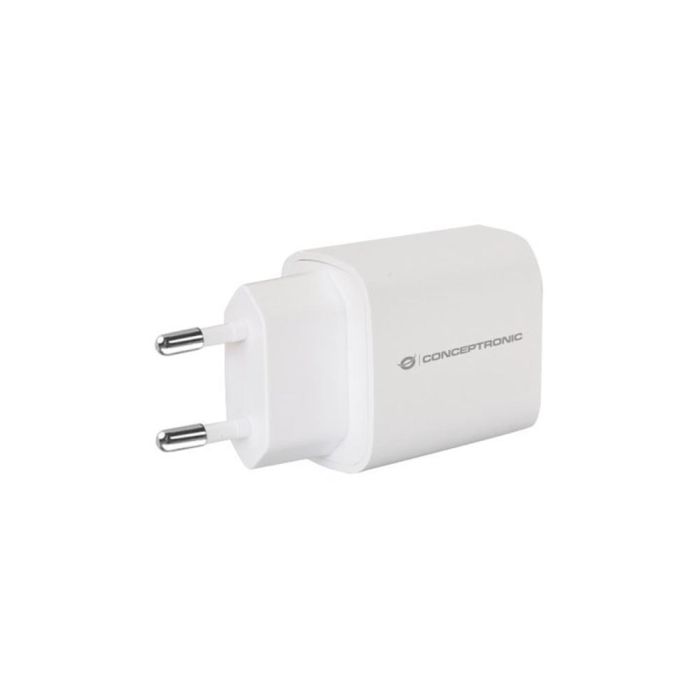 Cargador Pared Conceptronic Althea14 W Blanco 2 Cargador Pared Conceptronic Althea14 W Blanco 2