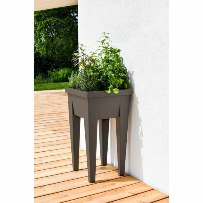 Área vegetal de verduras y mesa Urban Taupe - L38.5 x D38.5 x H68 cm - 4 Capas de evacuación - EDA 2