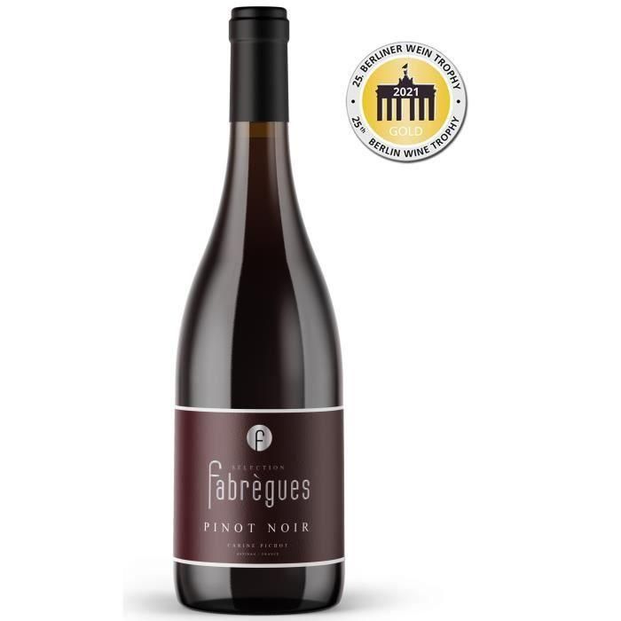 Fabregues Sélection Pinot Noir2020 Pays d'Oc - Vino tinto de Languedoc-Rosellón