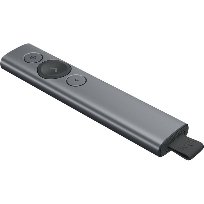 Logitech Presentador Inalámbrico Spotlight Plus Bluetooth/RF USB Gris 30m Alcance 3