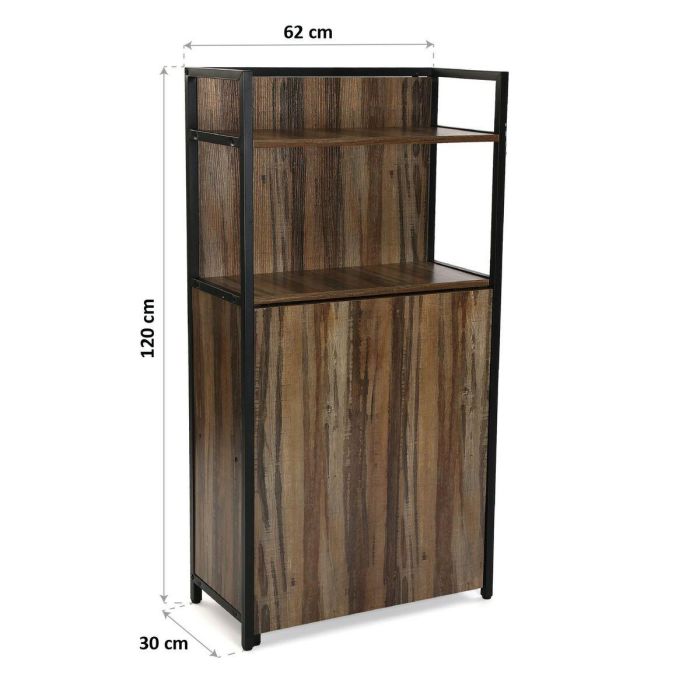 Estantería Versa 10330150 Mesa Plegable Metal Madera MDF (60 x 30 x 120 cm) 3 Estantería Versa 10330150 Mesa Plegable Metal Madera MDF (60 x 30 x 120 cm) 3