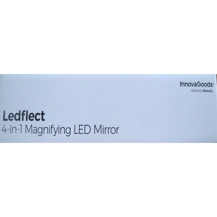 Espejo de Aumento con LED 4-in-1 Ledflect InnovaGoods 7 Espejo de Aumento con LED 4-in-1 Ledflect InnovaGoods 7