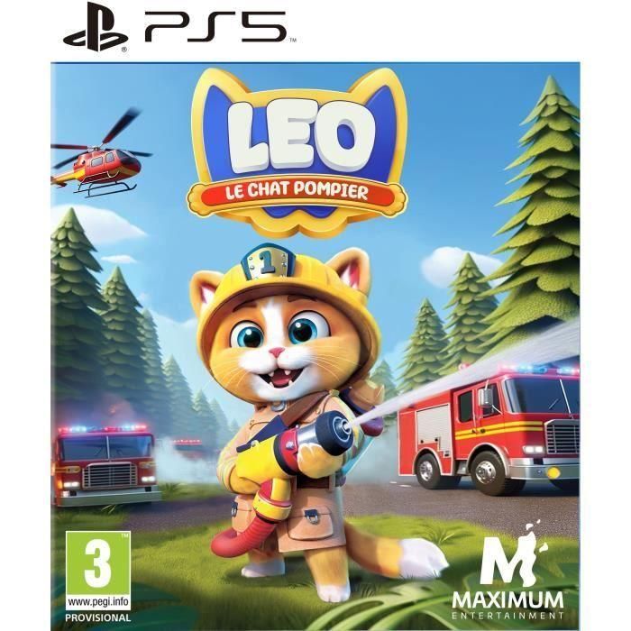 Just For Games 5016488141499 Leo el gato bombero Juego de PS5 Just For Games 5016488141499 Leo el gato bombero Juego de PS5