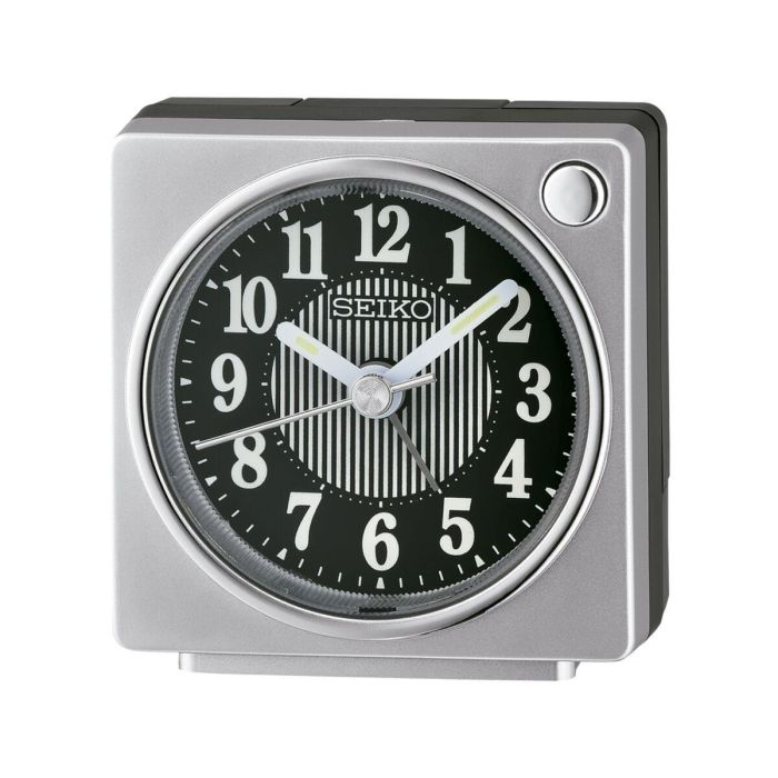 Reloj-Despertador Seiko QHE197S Plateado Reloj-Despertador Seiko QHE197S Plateado