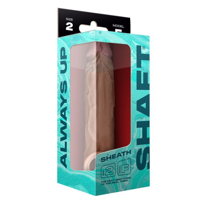 Funda para pene Shaft Model F Marrón Ø 4,8 cm 1