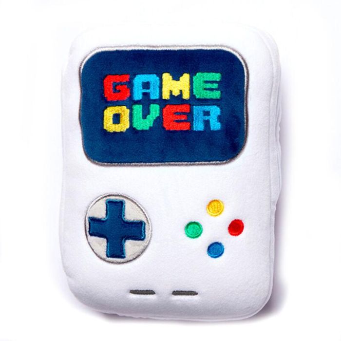 PUCKATOR Almohada de viaje Relaxeazzz con antifaz incorporado Game Over 19x14x9cm