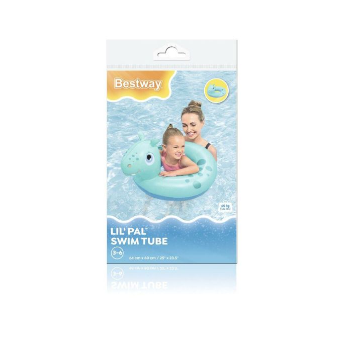 Bestway Flotador Hinchable Animales Color Surtido 64x60/68x66/73,5x66 cm +3 a 6 Años Playa y Piscina 36464 6