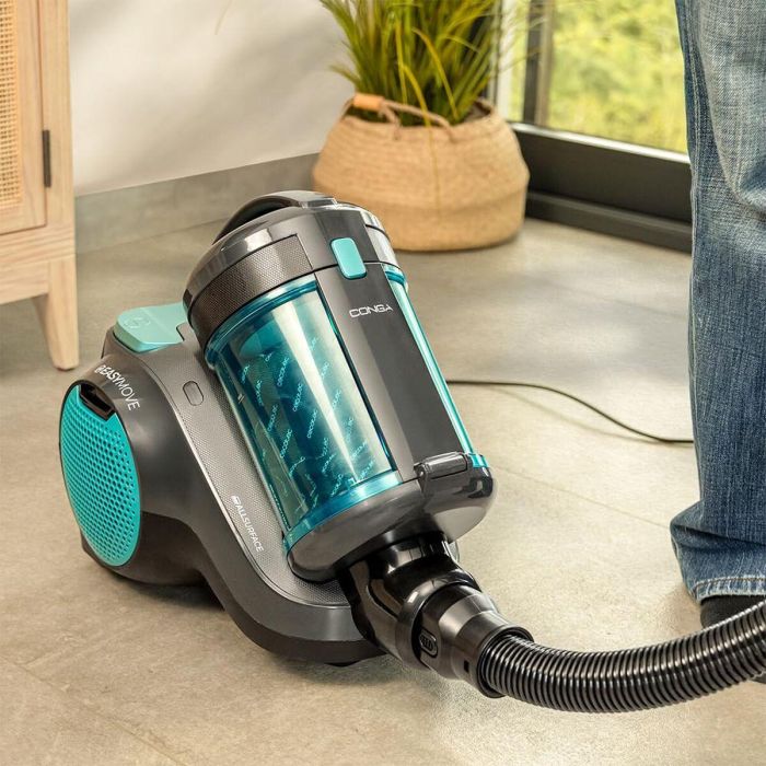 Aspirador Cecotec Conga Rockstar Cyclonic Powerbag 900 W Negro Gris 2 Aspirador Cecotec Conga Rockstar Cyclonic Powerbag 900 W Negro Gris 2